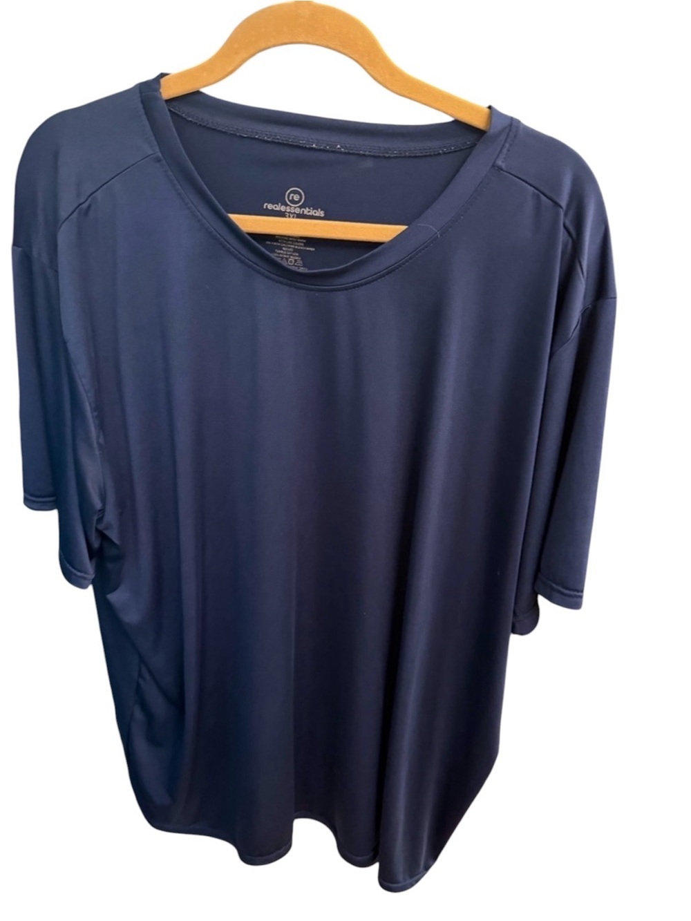 Essentials Men's Navy Blue Performance T-Shirt